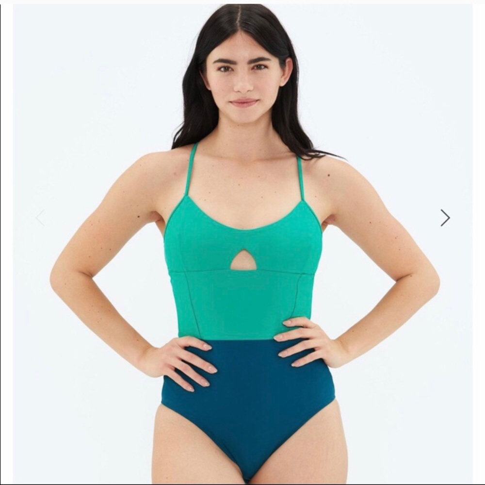 Summersalt Swan Dive One-piece swimsuit